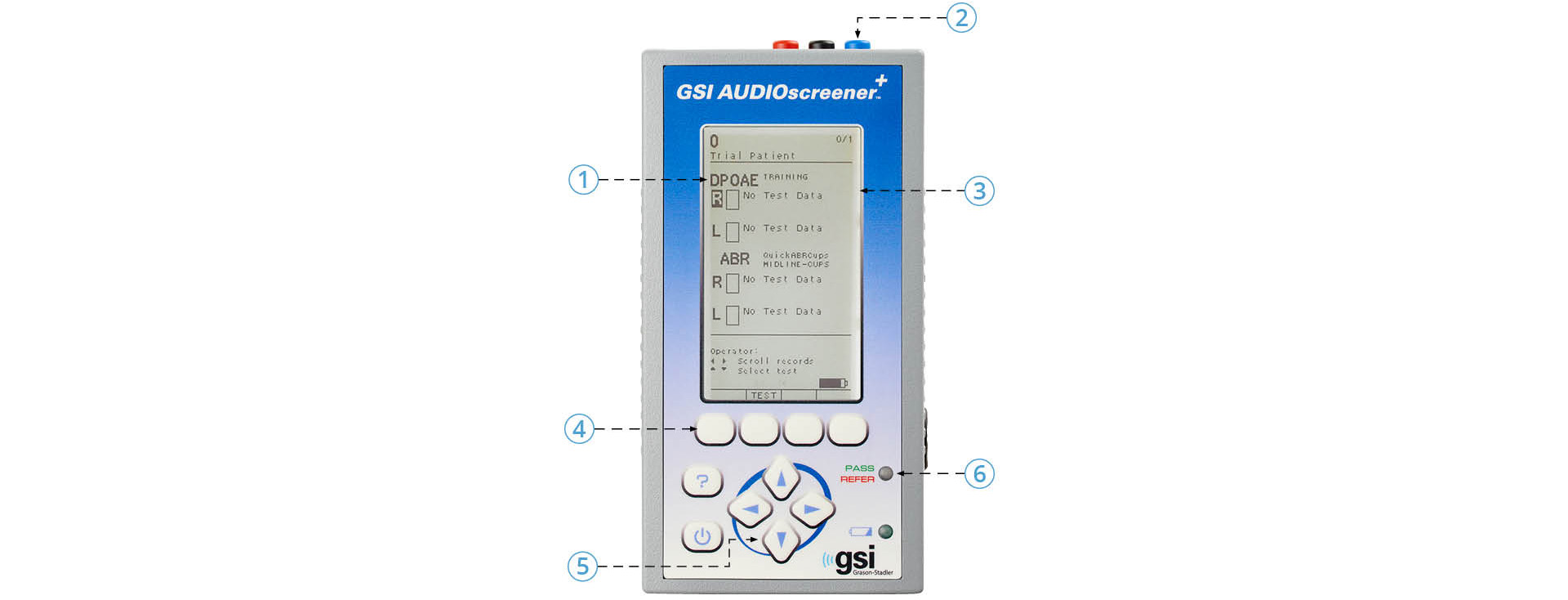 GSI Audioscreener+ Product Features